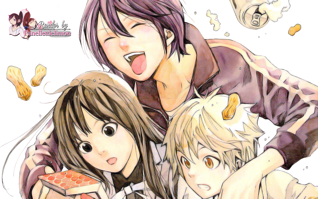 Render: Noragami - Yato, Hiyori and Yukine