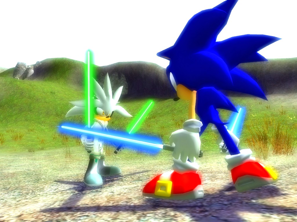 Star Hedgehogs - Sonic VS Silver 2