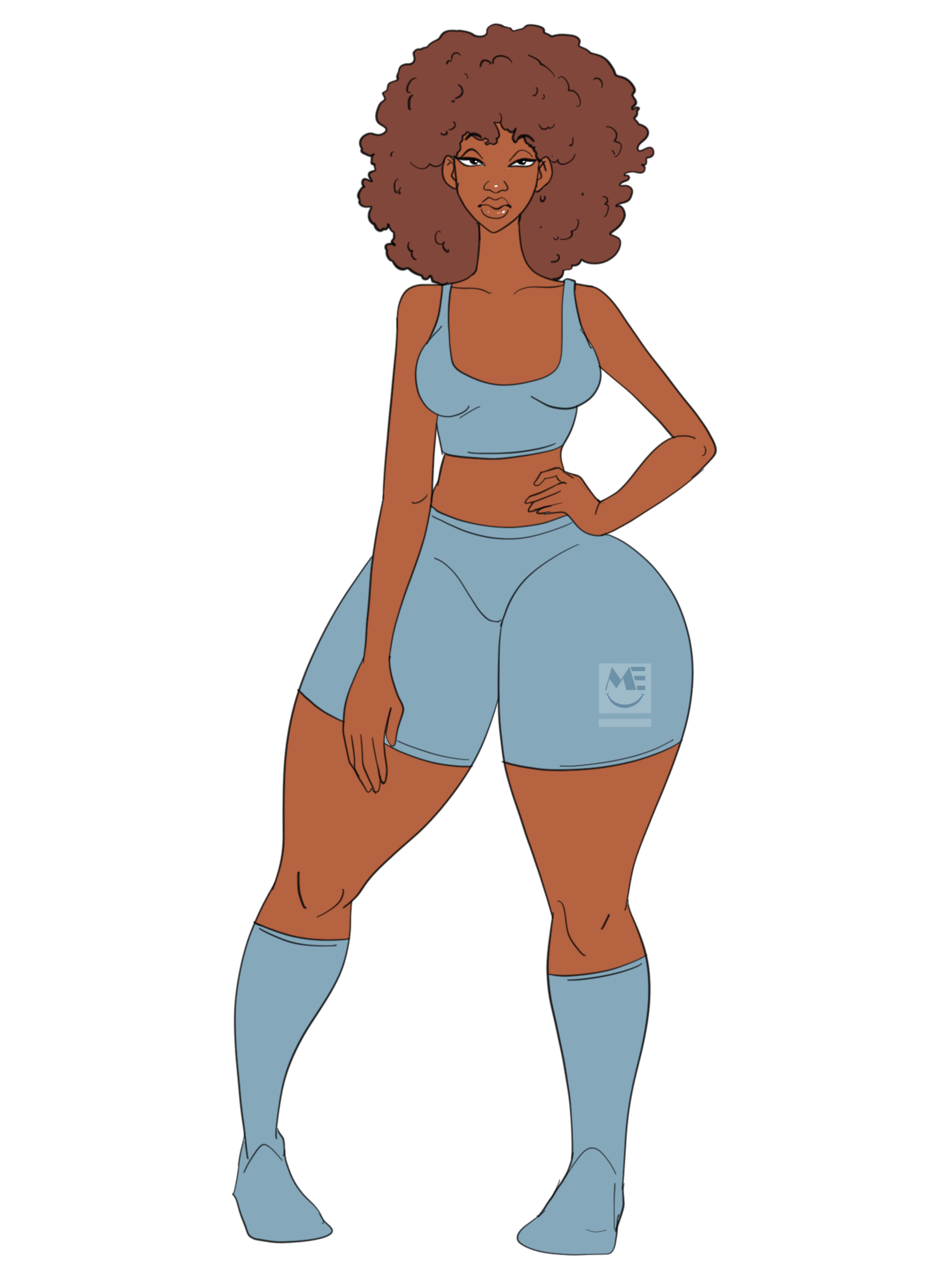 Thick thigh girl by Elimazz69 on DeviantArt