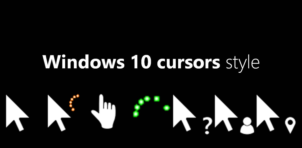 windows 10 cursors by Jamessola on DeviantArt