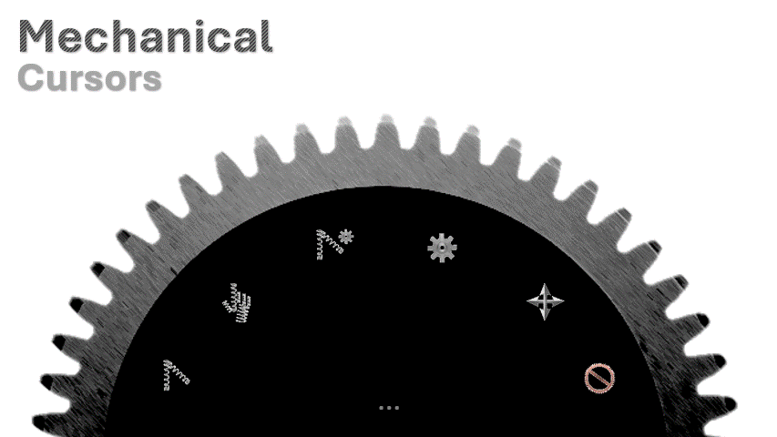Mechanical style cursors by Jamessola on DeviantArt
