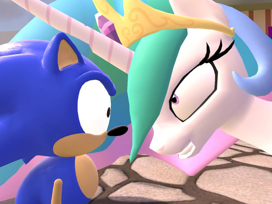 Classic Sonic meets Molestia