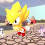 Classic Super Sonic in Ponyville