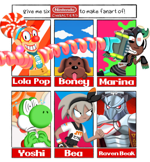 6 Nintendo FanArts by JJAnimations on DeviantArt