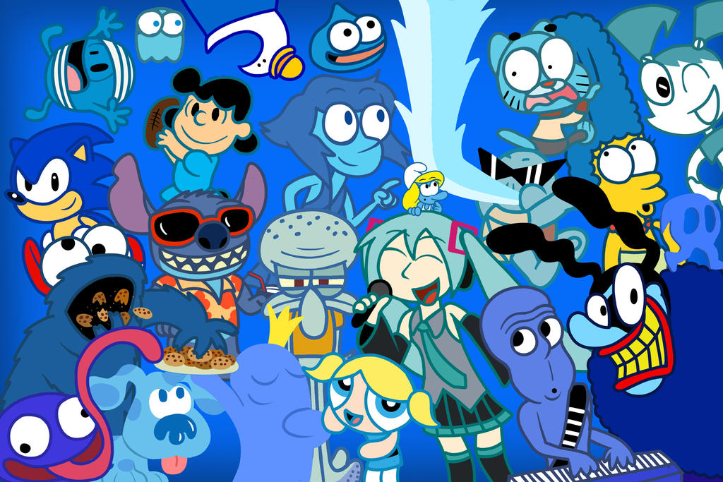 Blue Group by JJAnimations on DeviantArt
