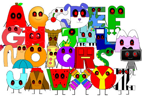 Dark Alphabetons by LillipupWonkibets on DeviantArt