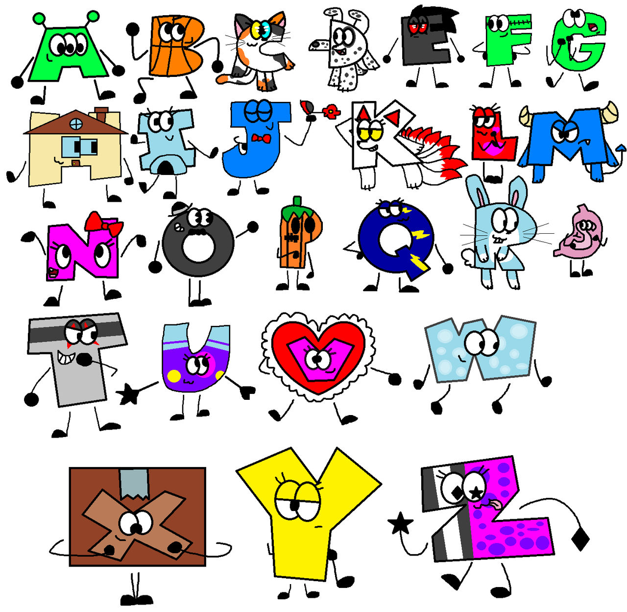 Letter Friend Show by LillipupWonkibets on DeviantArt