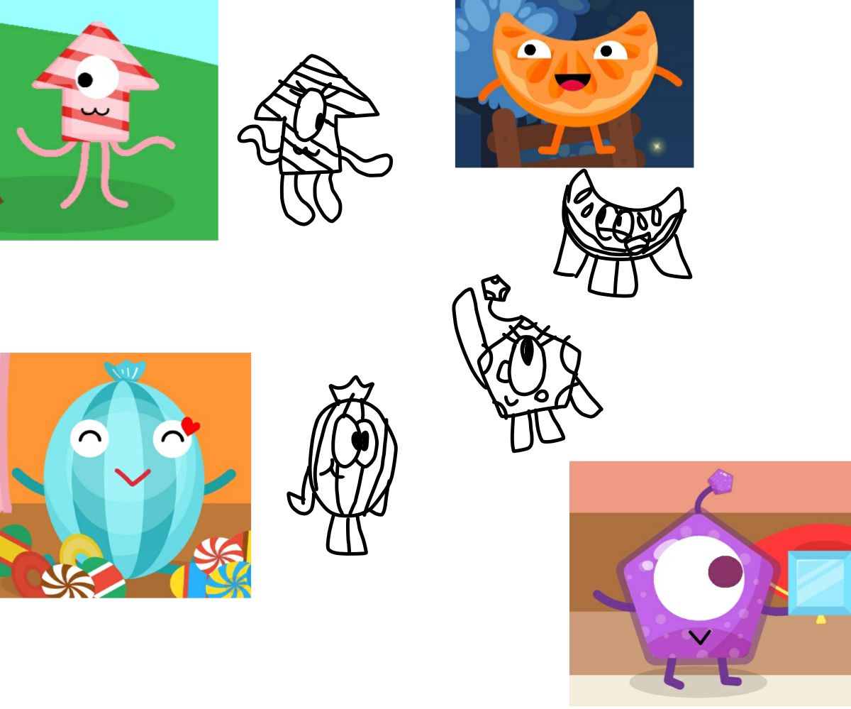 New shapes have joined the candybots shape team by LillipupWonkibets on ...