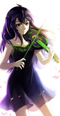 Owari no Seraph - Yuu-chan with Violin