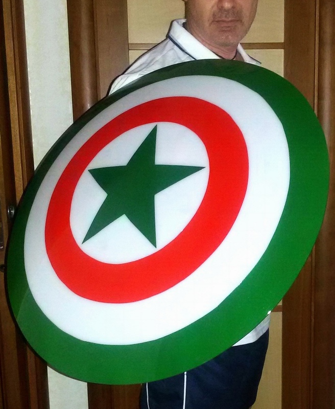 The shield of Italy