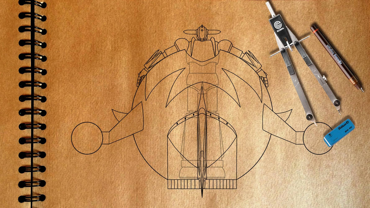 Drawing a robot by farstar09 on DeviantArt