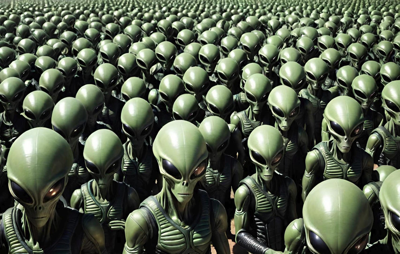 Alien army by TechnicalFlair on DeviantArt