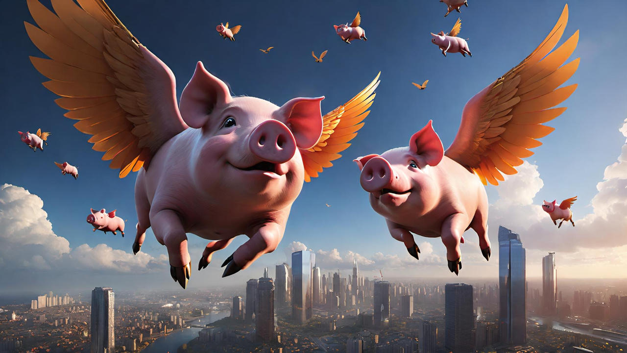 When pigs fly, version 4 by TechnicalFlair on DeviantArt