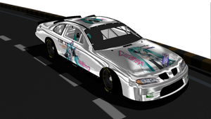 (MMD) Hatsune Miku NASCAR Stock Car
