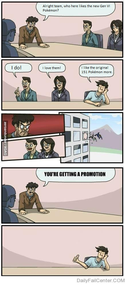 Boardroom Discussion -Pokemon Generation VI-