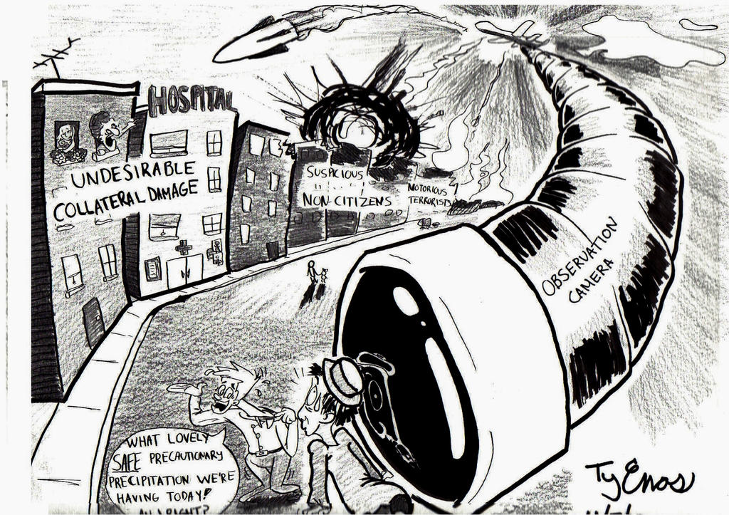 1984(Novel) Visual Rhetoric/Drone PoliticalCartoon by TyyobrO on DeviantArt