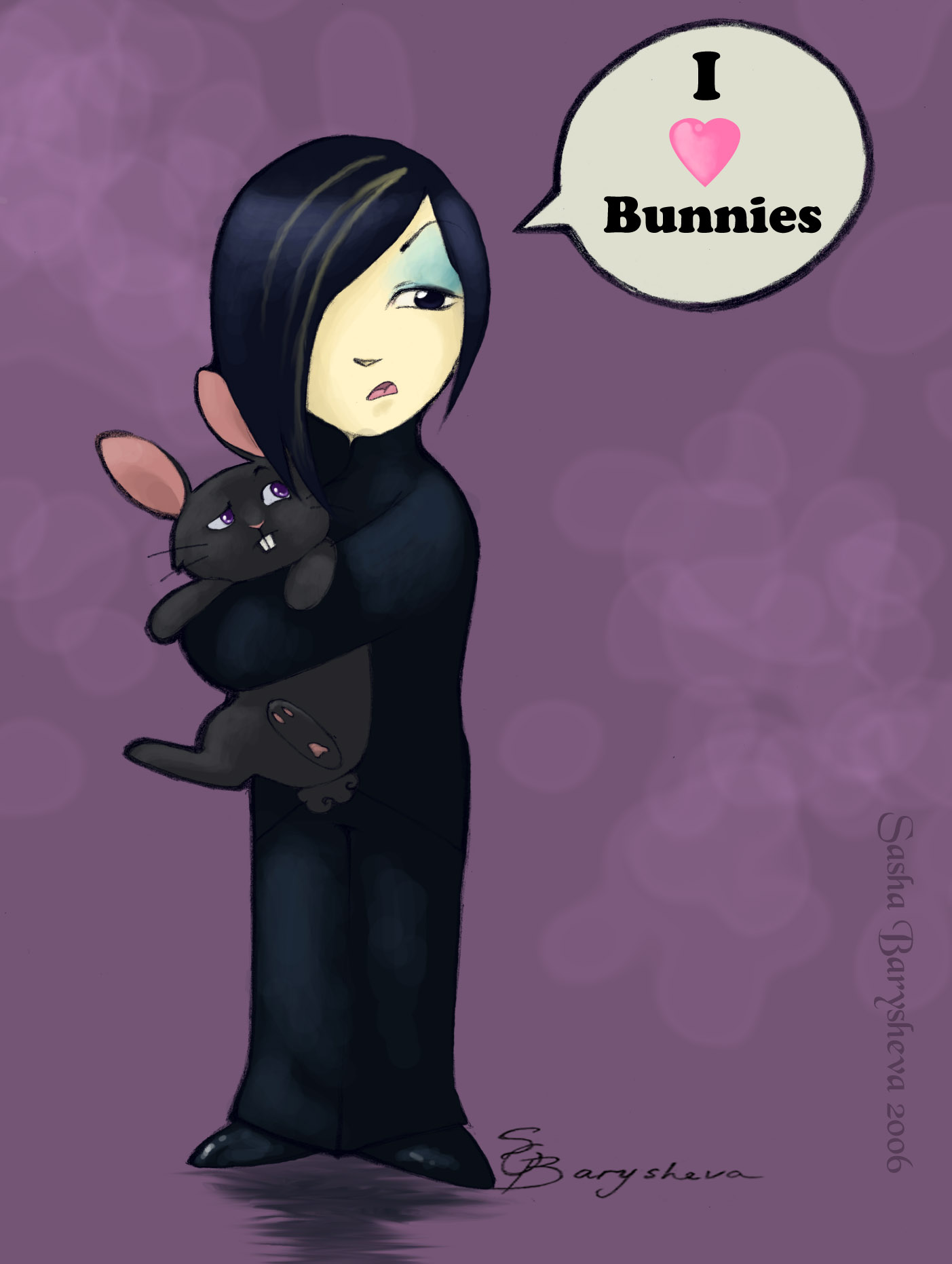 Davey hearts bunnies