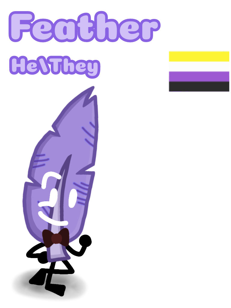Object Show OC #22 (Feather) by FancyProfily on DeviantArt