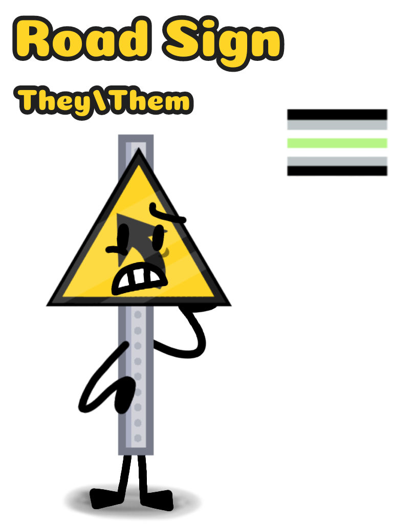Object Show OC #24 (Road Sign) by FancyProfily on DeviantArt