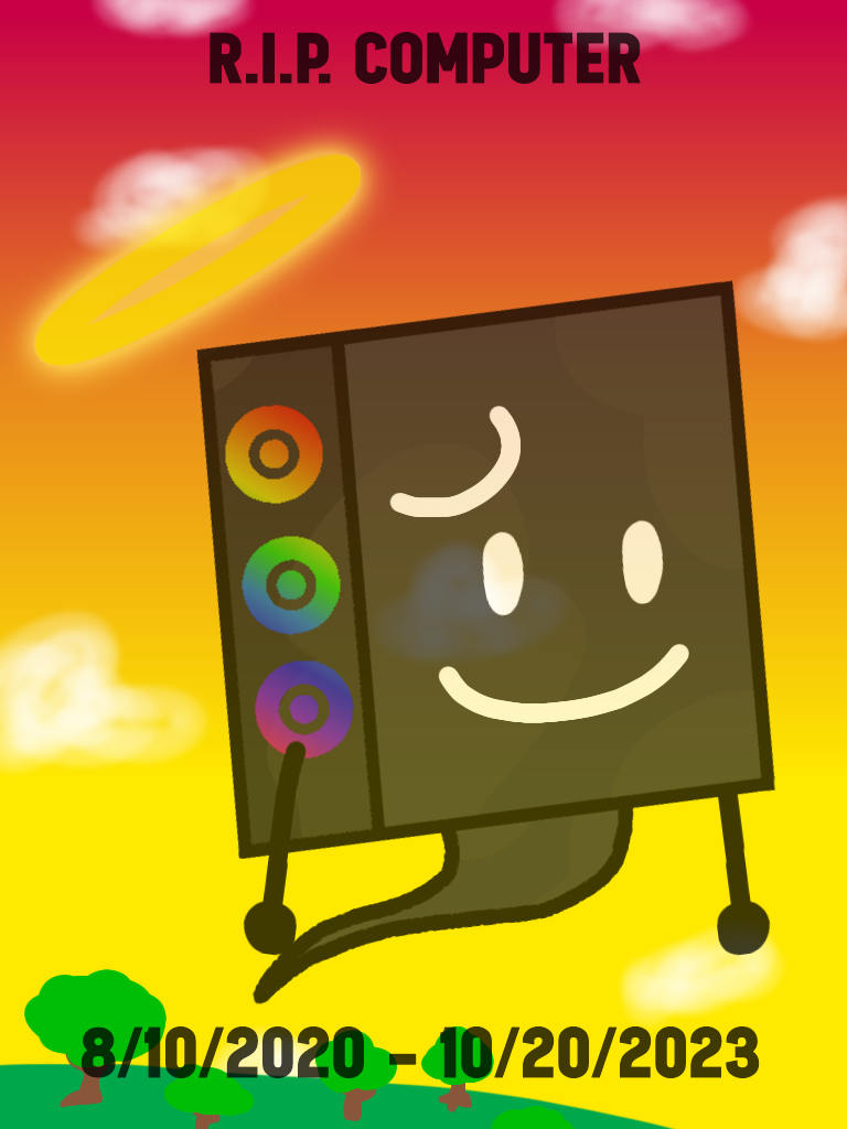 Rest In Peace, Computer by FancyProfily on DeviantArt