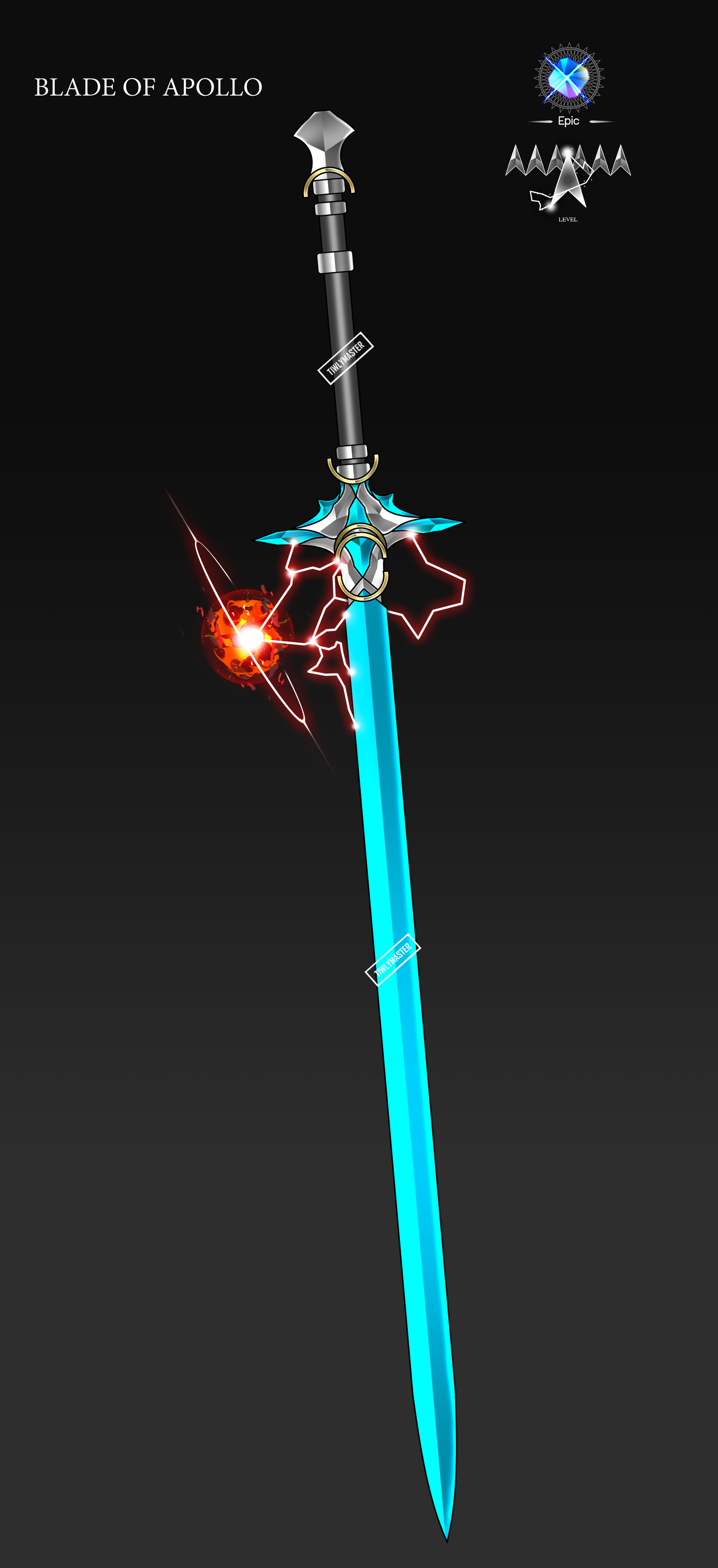 Apollo Blade Owned BLADE OF APOLLO SWORD ADOPTABLE 798 by tiwlymaster on DeviantArt