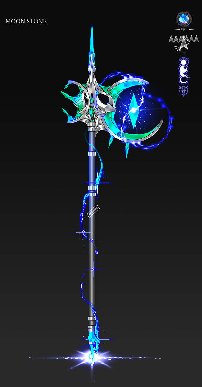 Owned MOON STONE MAGIC STAFF ADOPTABLE 816 by tiwlymaster on DeviantArt