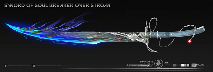 Owned SWORD OF SOUL BREAKER OVER STROM ADOPTABLE