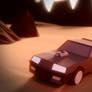 Ford Falcon XB (MAD MAX) (Lowpoly - DailyRender)