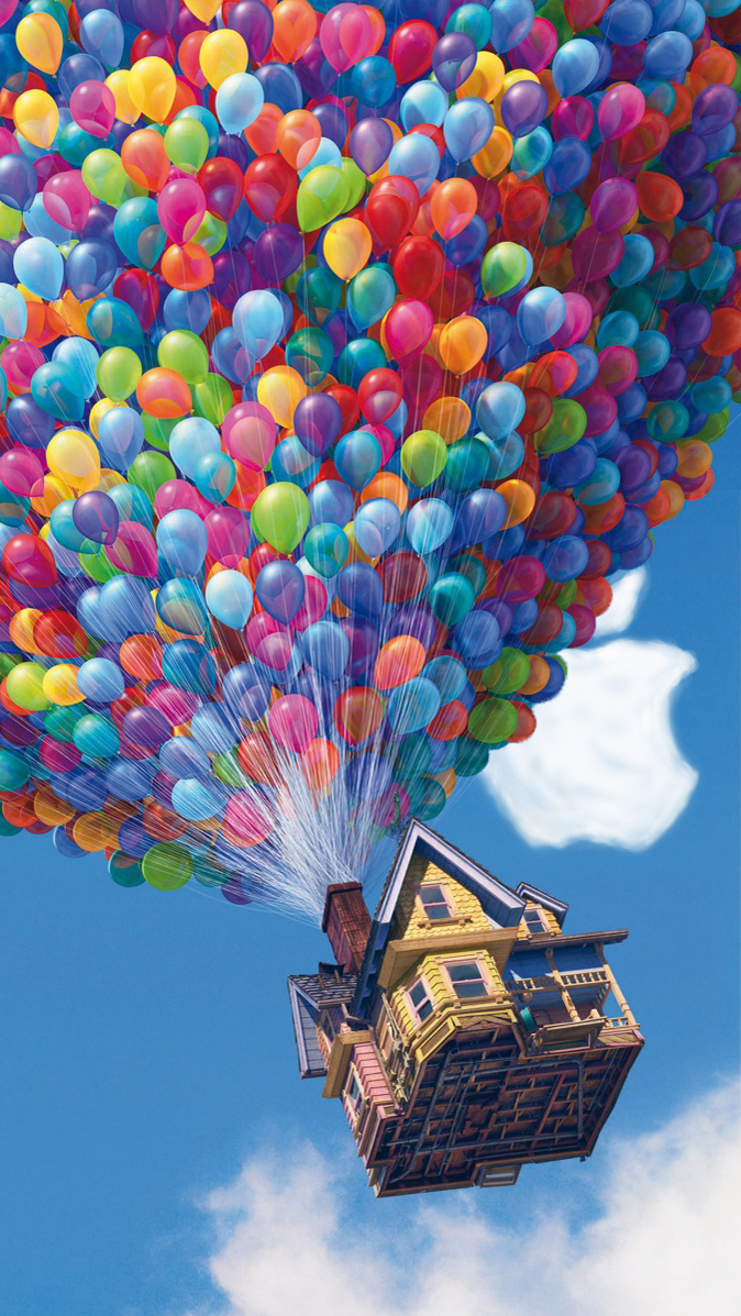 iPhone 5 Pixar UP wallpaper HD by LindsayCookie on DeviantArt