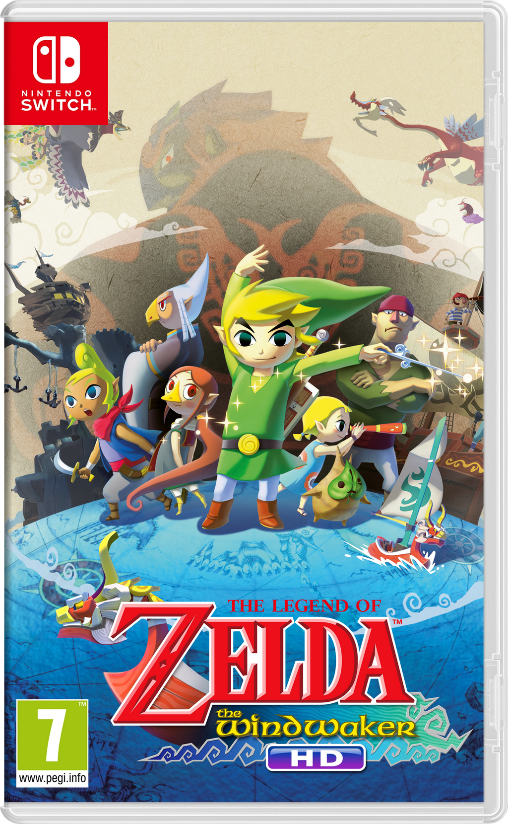 The Wind Waker HD Nintendo Switch Cover by TourianTourist on