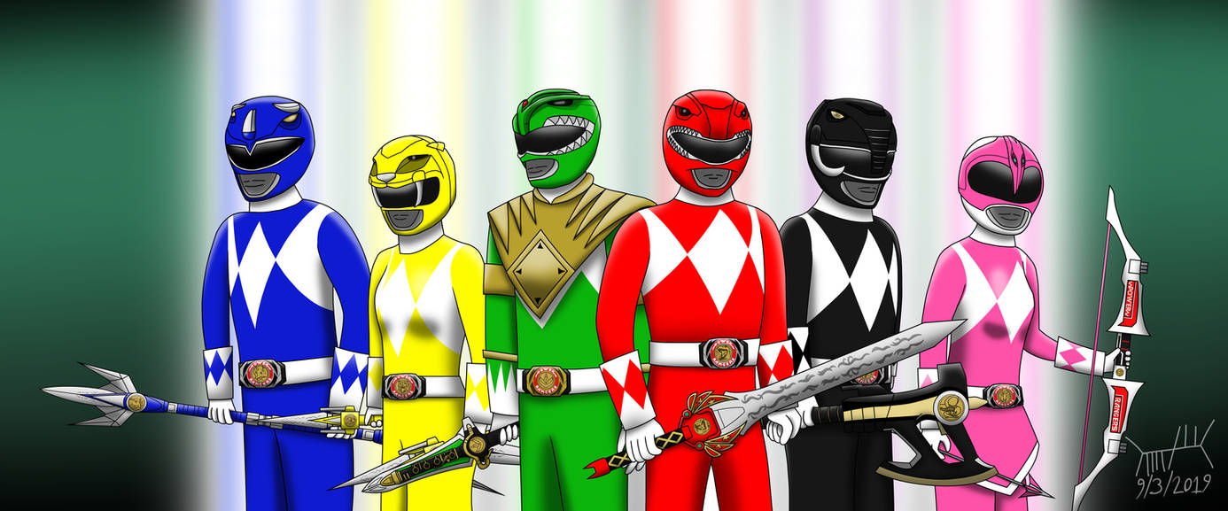 Power Rangers - 1993 by stevemacqwark on DeviantArt