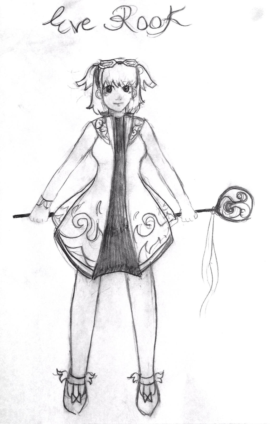 Eve Rook (redrawn) by Elinoire on DeviantArt