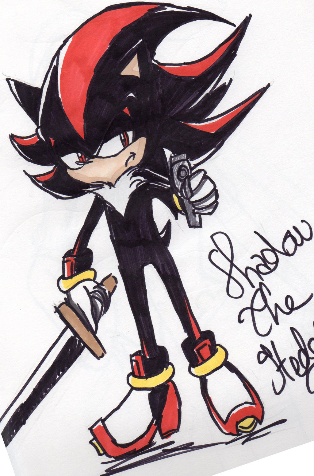 Shadow the Hedgehog by Mysterhia on DeviantArt
