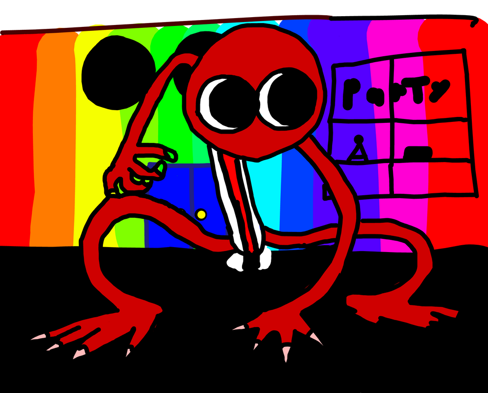 Red Rainbow Friends by 0ofz on Newgrounds