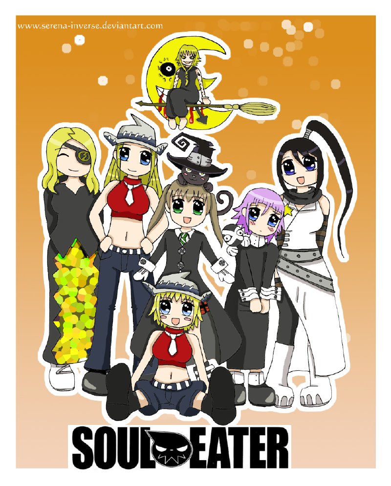 Soul Eater Girls by serena-inverse