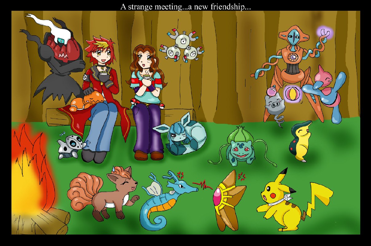 Pokemon-A friendship made.