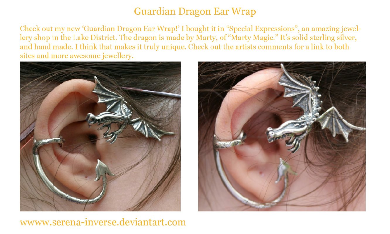 Guardian Dragon Ear Cuff