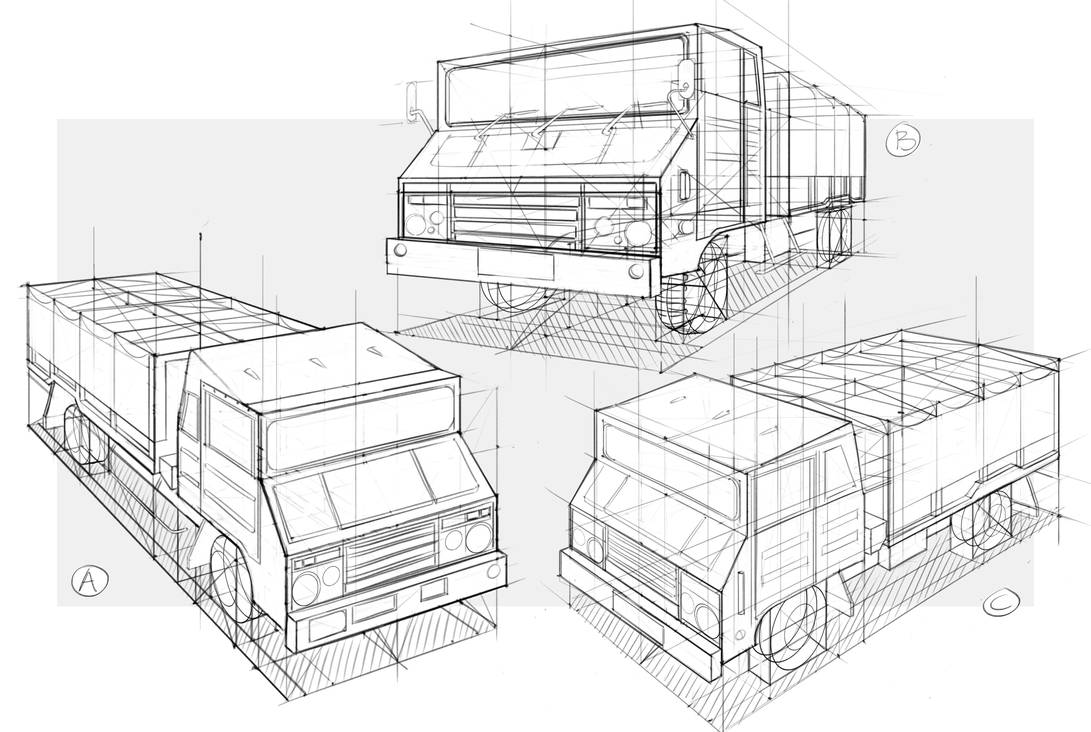 Draw Through Truck by John-Jo-Ong on DeviantArt