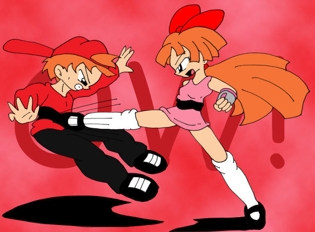 Blossom Vs Brick Ppg Fight By Tifu On Deviantart Blossom Vs Brick Ppg Fight By Tifu On Deviantart