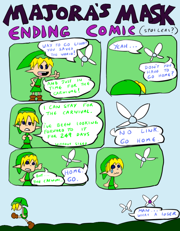 Majora's Mask Ending-spoilers