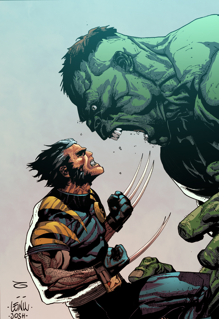 Ultimate Hulk and Wolverine