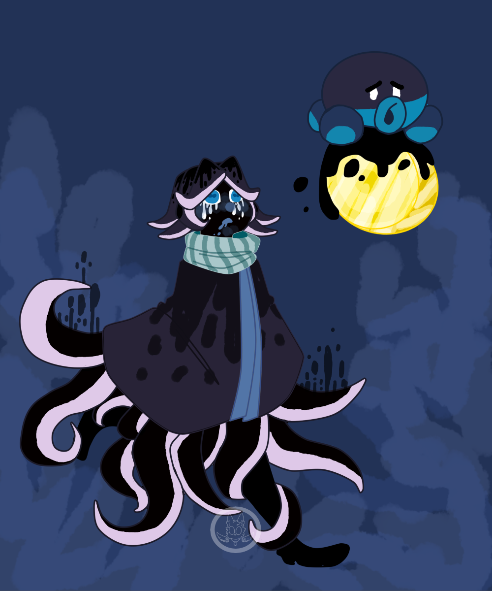 squid ink cookie by Cute-Plant-Nerd on DeviantArt