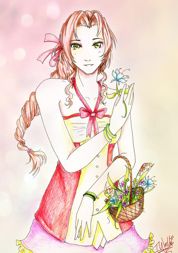 Aerith Kingdom Hearts 2