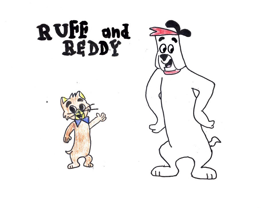 The Ruff And Reddy Show Vector Ruff and Reddy by Eddmendez98 on DeviantArt