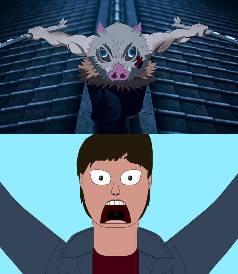 Inosuke ready to beat up billy jessup by Eddmendez98 on DeviantArt