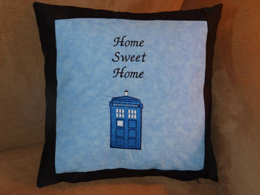 Tardis Pillow