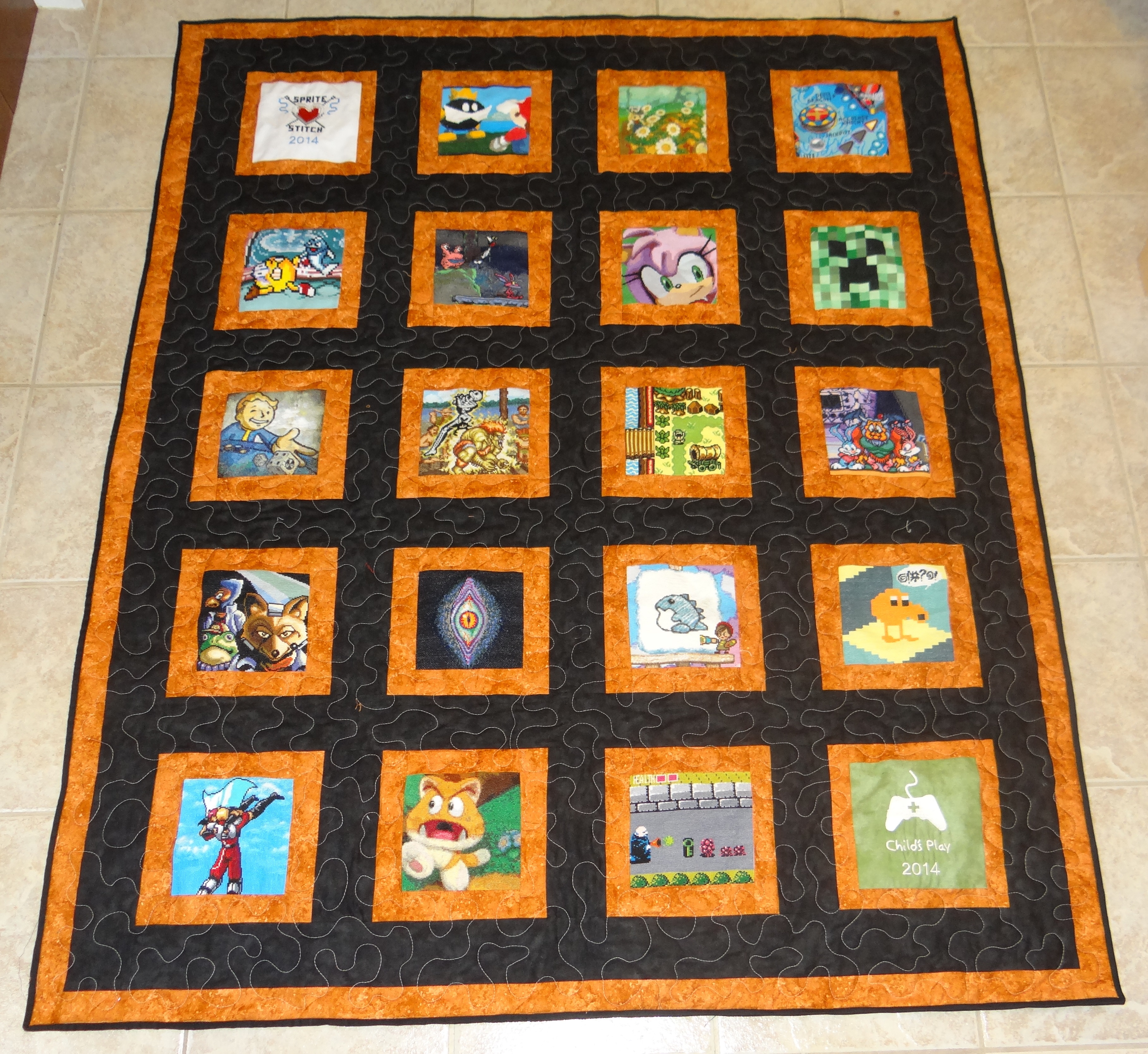 2014 Child's Play Charity Quilt 1