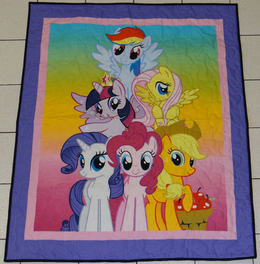 Lmpd Quilt Pattern My Little Pony Lap Quilt by quiltoni on DeviantArt
