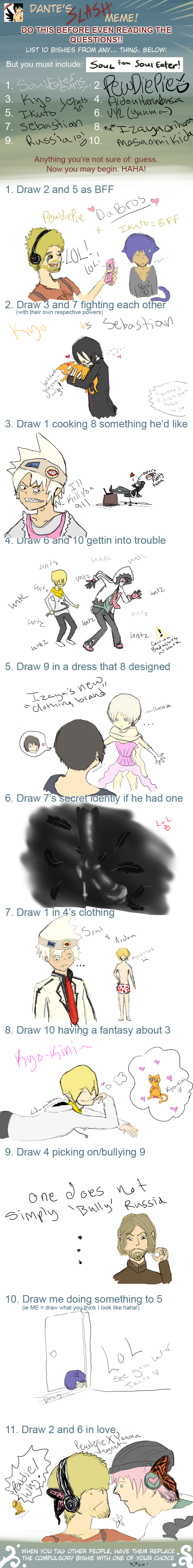 My SLASH Meme by Rivicorn on DeviantArt