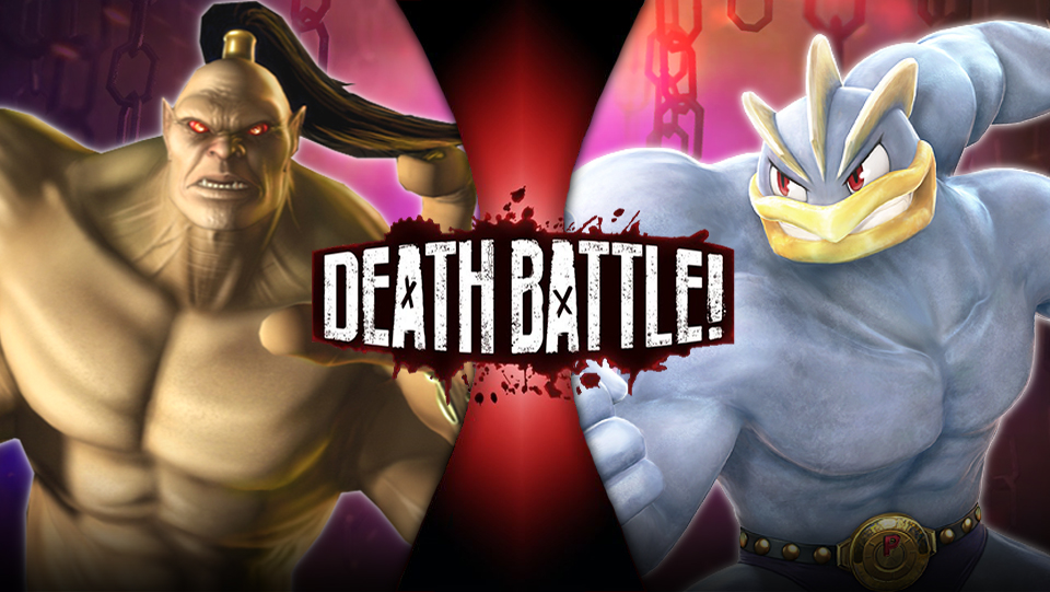 Next Death Battle will be Goro from Mortal Kombat vs Machamp from Pokemon, ...